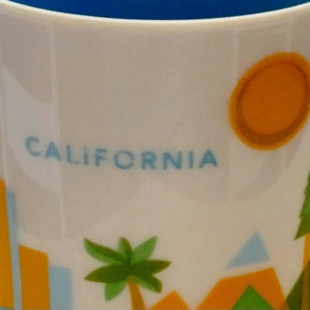 Starbucks Vintage California Stackable Mug